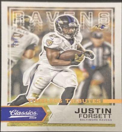 Justin Forsett [Timeless Tributes Bronze] #12
