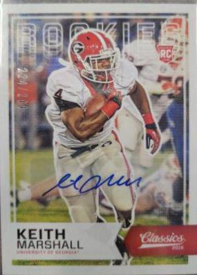 Keith Marshall [Autograph] #256