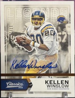 Kellen Winslow [Autograph Bronze] #197