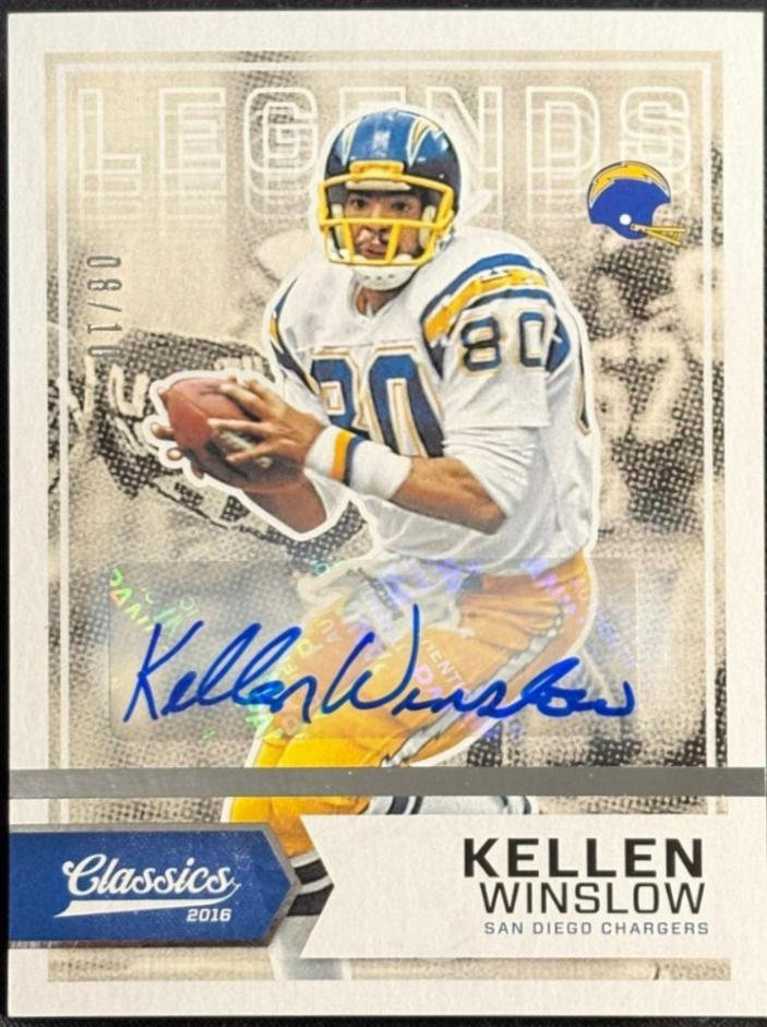 Kellen Winslow [Autograph Silver] #197