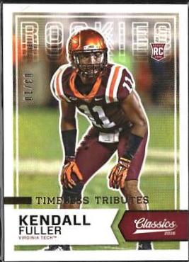 Kendall Fuller [Autograph Gold] #255