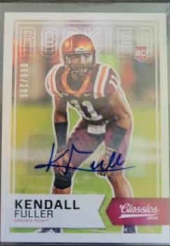 Kendall Fuller [Autograph Silver] #255