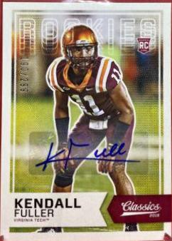 Kendall Fuller [Autograph] #255