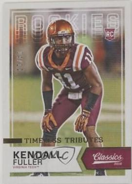 Kendall Fuller [Timeless Tributes Gold] #255