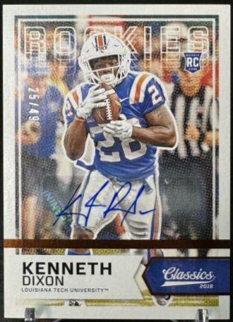 Kenneth Dixon [Autograph Bronze] #265