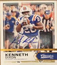 Kenneth Dixon [Autograph Gold] #265