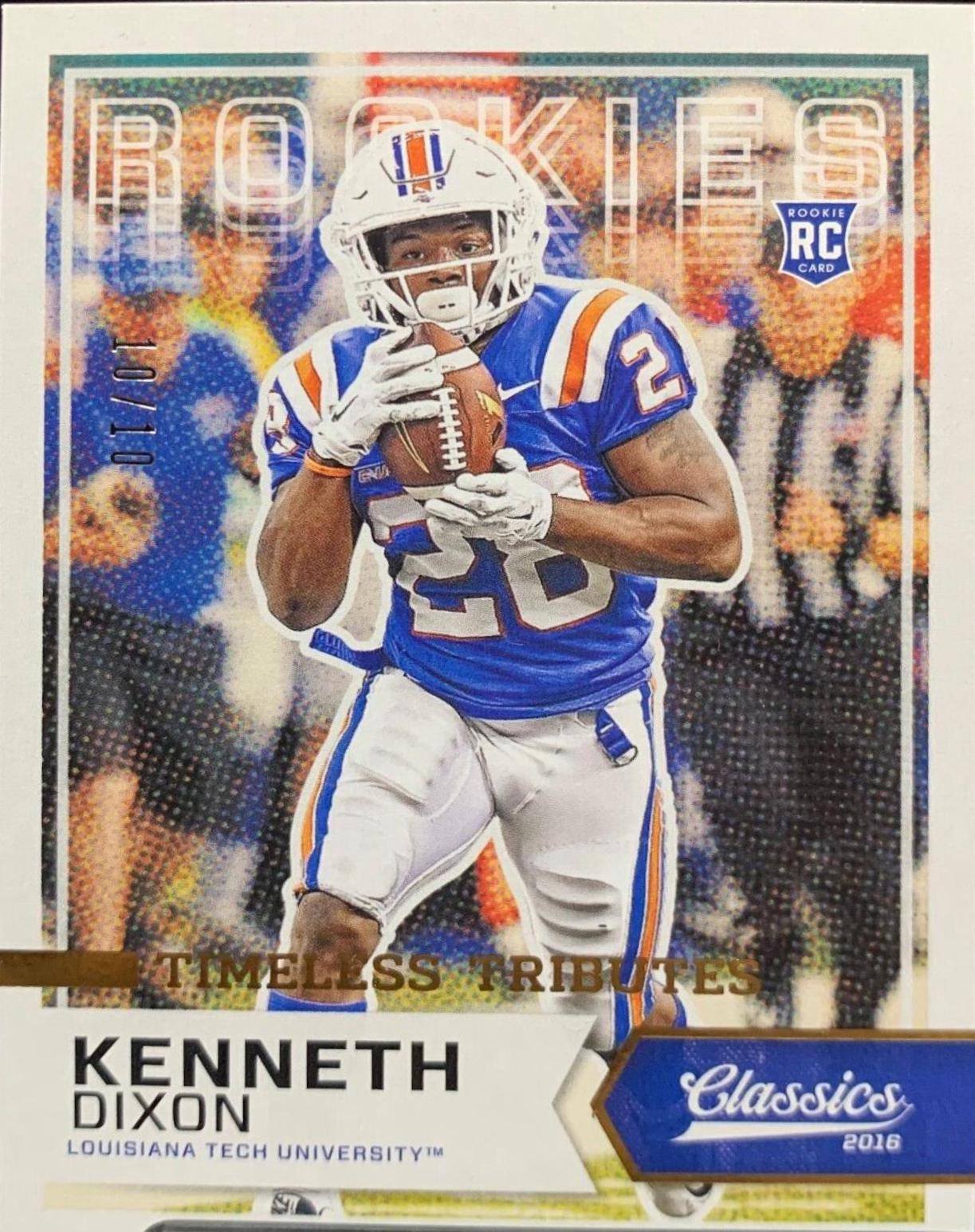 Kenneth Dixon [Timeless Tributes Gold] #265