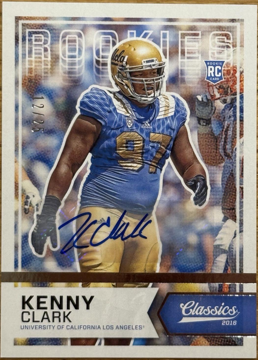 Kenny Clark [Autograph Silver] #275