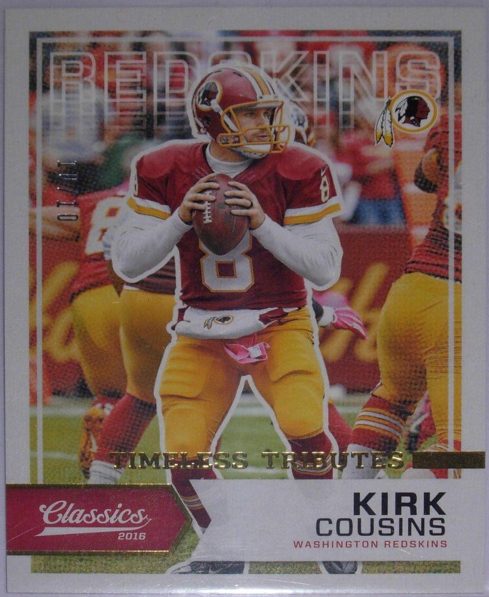 Kirk Cousins [Timeless Tributes Gold] #28
