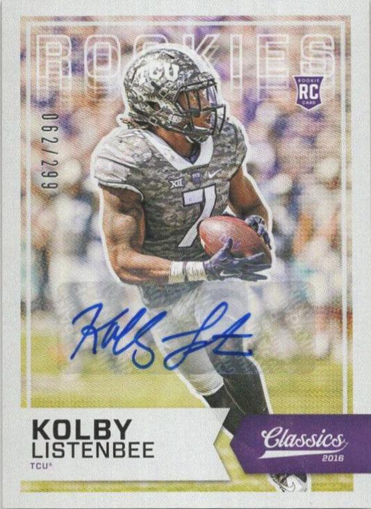 Kolby Listenbee [Autograph] #227