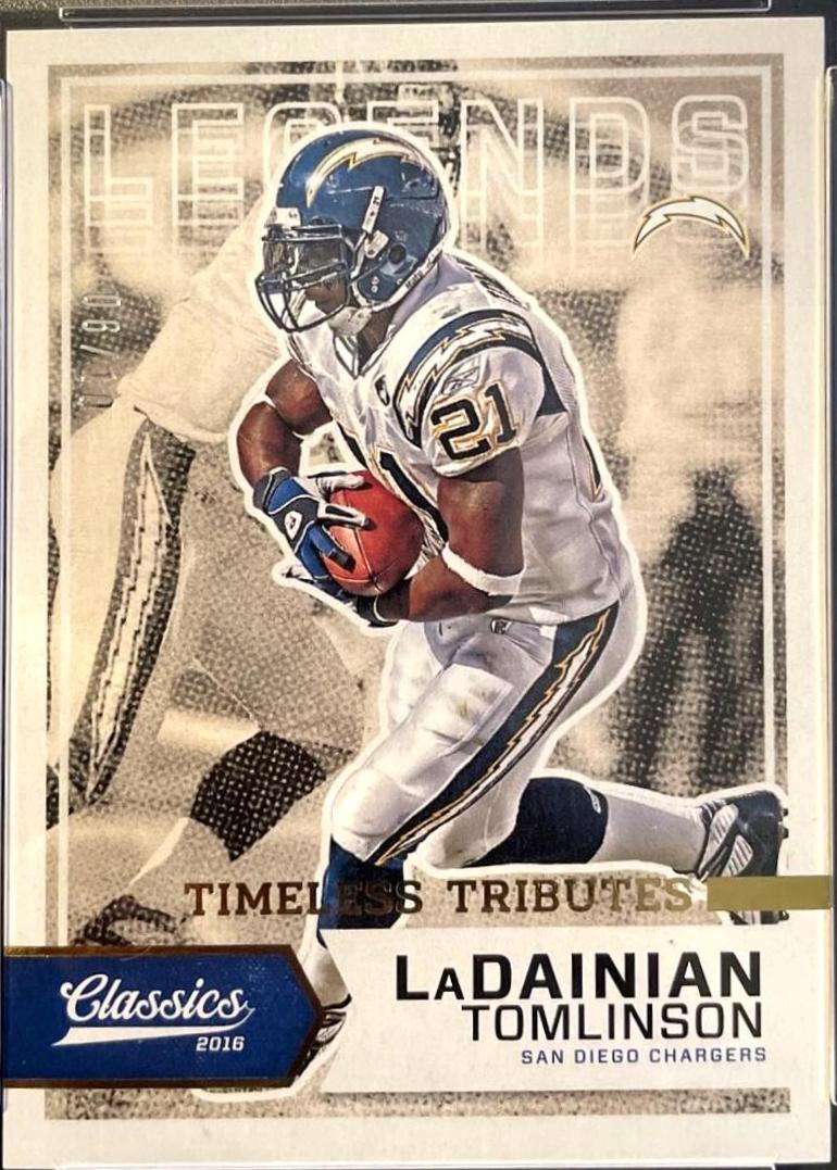 LaDainian Tomlinson [Timeless Tributes Gold] #119