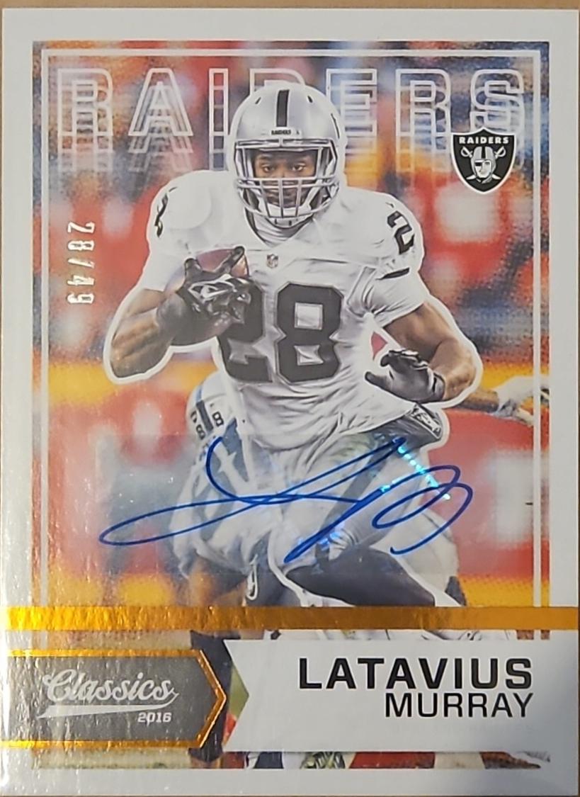 Latavius Murray [Autograph Bronze] #99