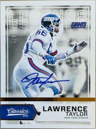 Lawrence Taylor [Autograph Bronze] #139