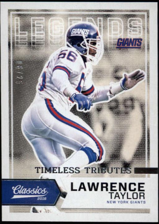 Lawrence Taylor [Timeless Tributes Silver] #139
