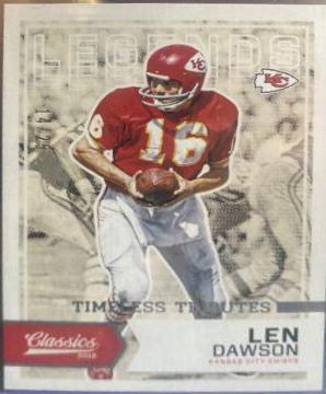 Len Dawson [Timeless Tributes Silver] #149