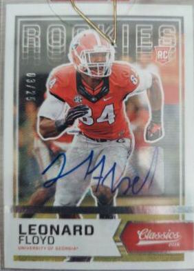 Leonard Floyd [Autograph Silver] #257