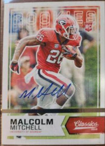 Malcolm Mitchell [Autograph] #281