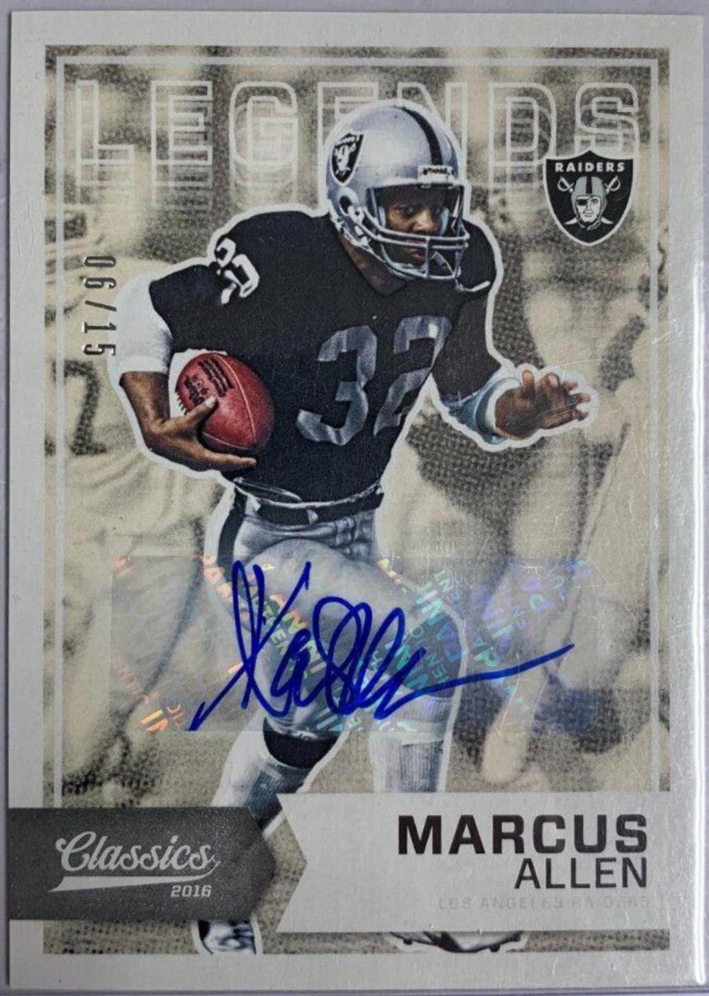Marcus Allen [Autograph] #169
