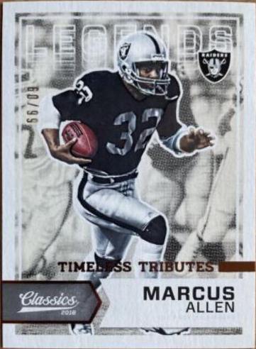 Marcus Allen [Timeless Tributes Bronze] #169