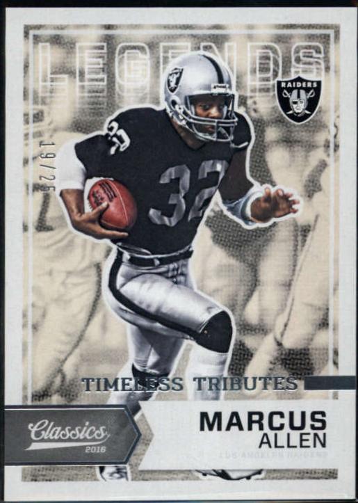 Marcus Allen [Timeless Tributes Silver] #169