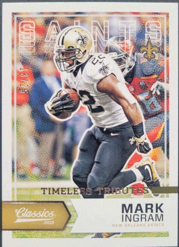 Mark Ingram [Timeless Tributes Silver] #9