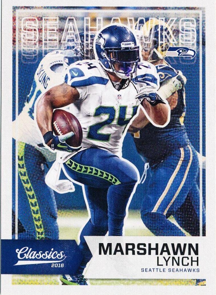 Marshawn Lynch [Blue Back] #81