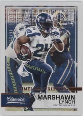 Marshawn Lynch [Timeless Tributes Bronze] #81