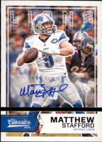 Matthew Stafford [Autograph Gold] #54
