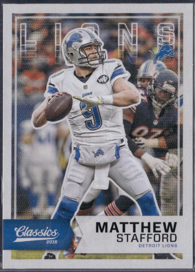 Matthew Stafford [Blank Back] #54