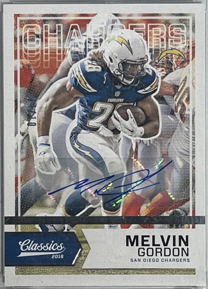 Melvin Gordon [Autograph Gold] #21