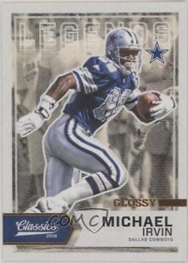 Michael Irvin [Blue Jersey Glossy] #199