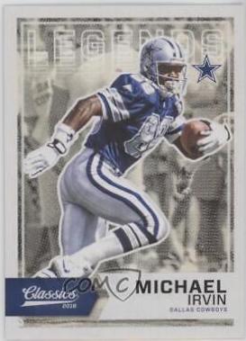 Michael Irvin [Blue Jersey Red Back] #199
