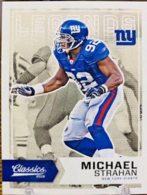 Michael Strahan [Red Back] #101