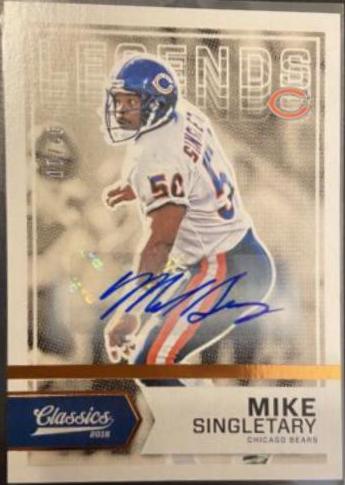 Mike Singletary [Autograph Bronze] #132