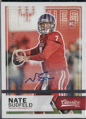 Nate Sudfeld [Autograph Silver] #219