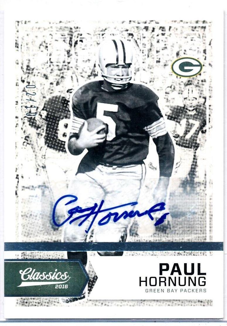 Paul Hornung [Autograph Silver] #131