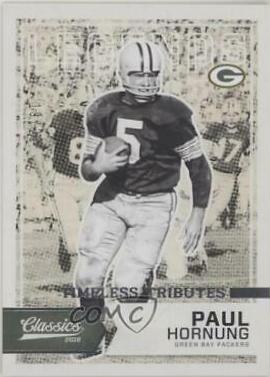 Paul Hornung [Timeless Tributes Silver] #131