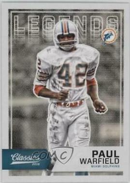 Paul Warfield [Red Back] #141