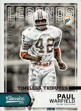 Paul Warfield [Timeless Tributes Bronze] #141
