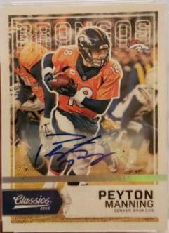 Peyton Manning [Orange Jersey Autograph] #29