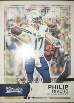 Philip Rivers [Timeless Tributes Bronze] #11