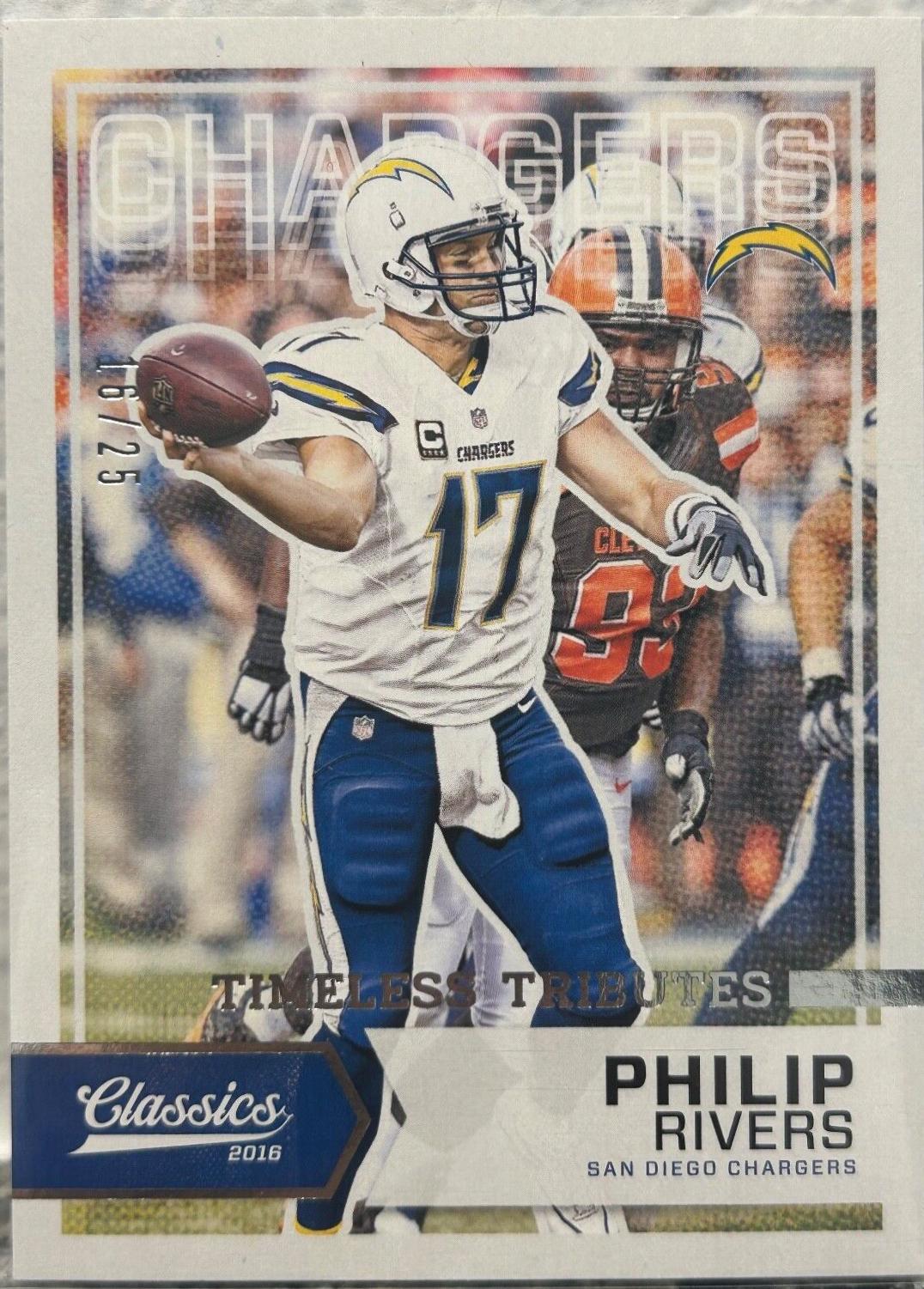 Philip Rivers [Timeless Tributes Silver] #11