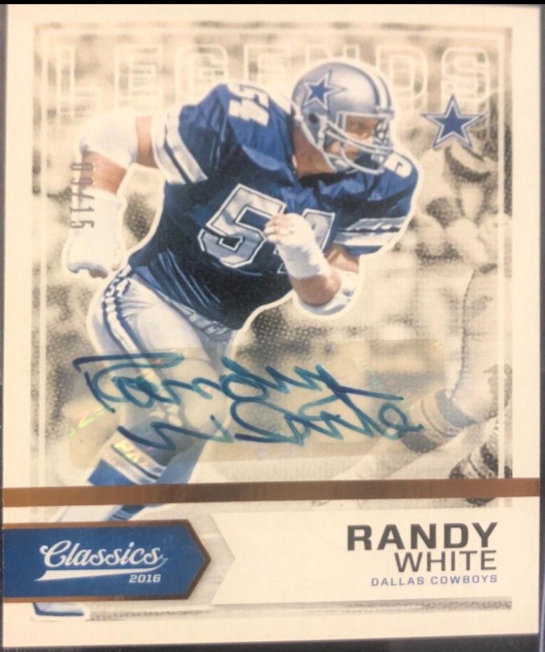 Randy White [Autograph Bronze] #151
