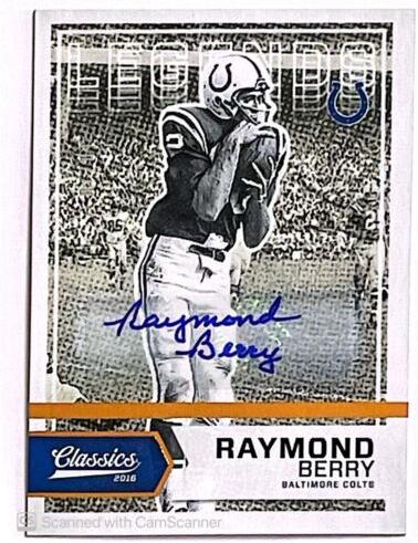 Raymond Berry [Autograph Gold] #161