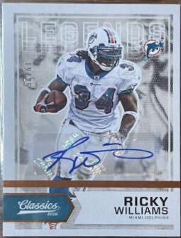 Ricky Williams [Autograph Bronze] #171