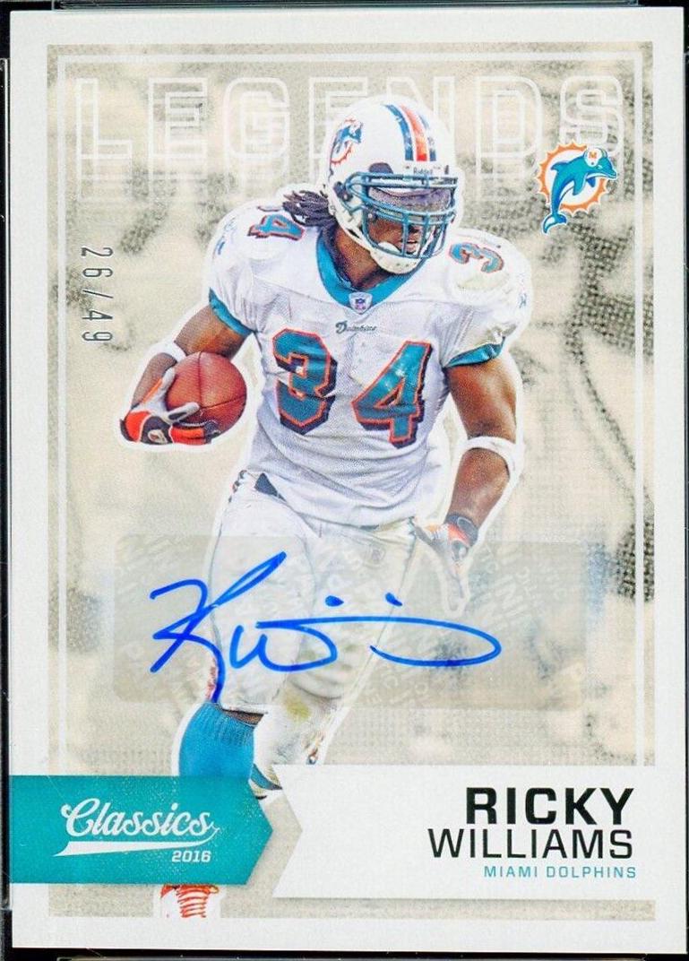 Ricky Williams [Autograph] #171