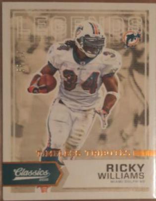 Ricky Williams [Timeless Tributes Bronze] #171