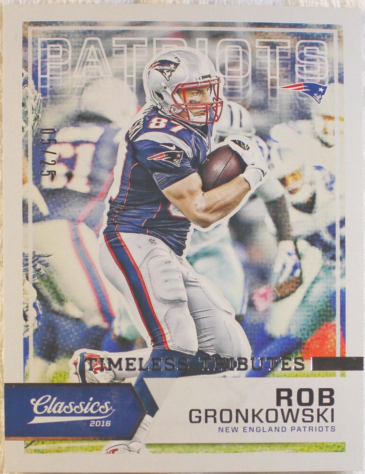 Rob Gronkowski [Timeless Tributes Silver] #16