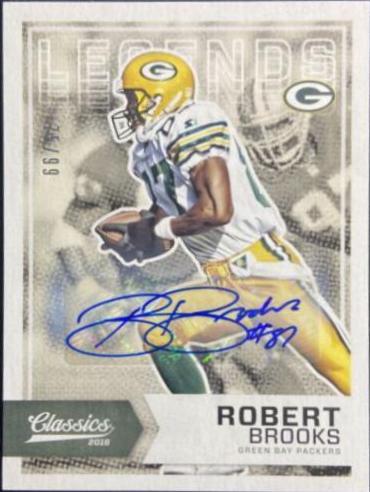Robert Brooks [Autograph Silver] #181