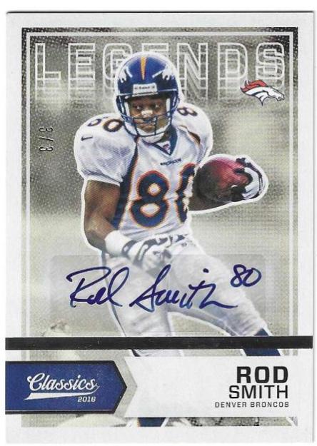 Rod Smith [Autograph Silver] #191